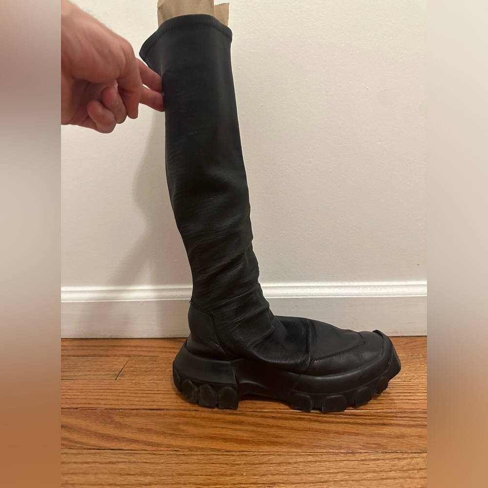 Rick Owens Hiking Tractor Sock Boots